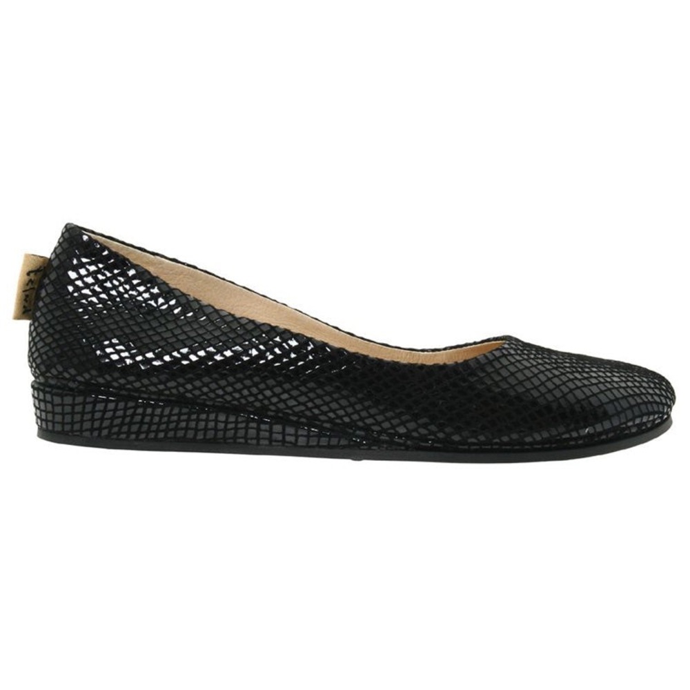 French Sole FS/NY Zeppa Slip-On Flat in Black Snakeskin Leather size 8.5 - Picture 13 of 13
